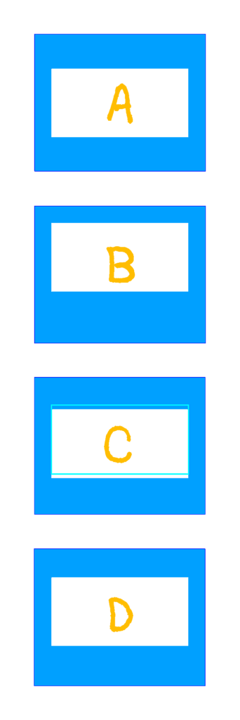 4 schemes for weighting the bottom mat