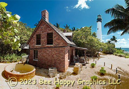 Cape Florida Lighthouse and Cottage