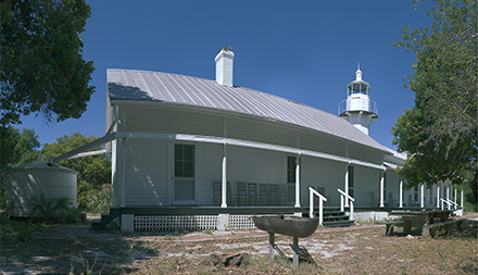 Cedar Keys Lighthouse notecard