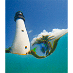 Fish's View of Lighthouse