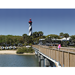 St. Augustine Lighthouse From Pier
