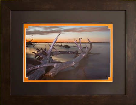 Framed image of Oak Tree Graveyard